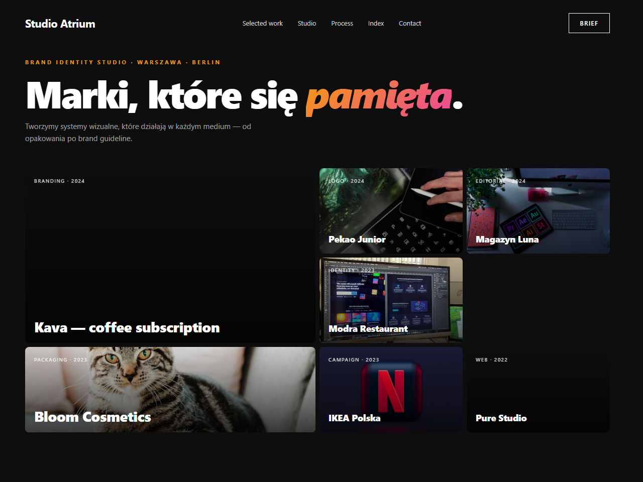 Przykładowa strona — Studio graficzne